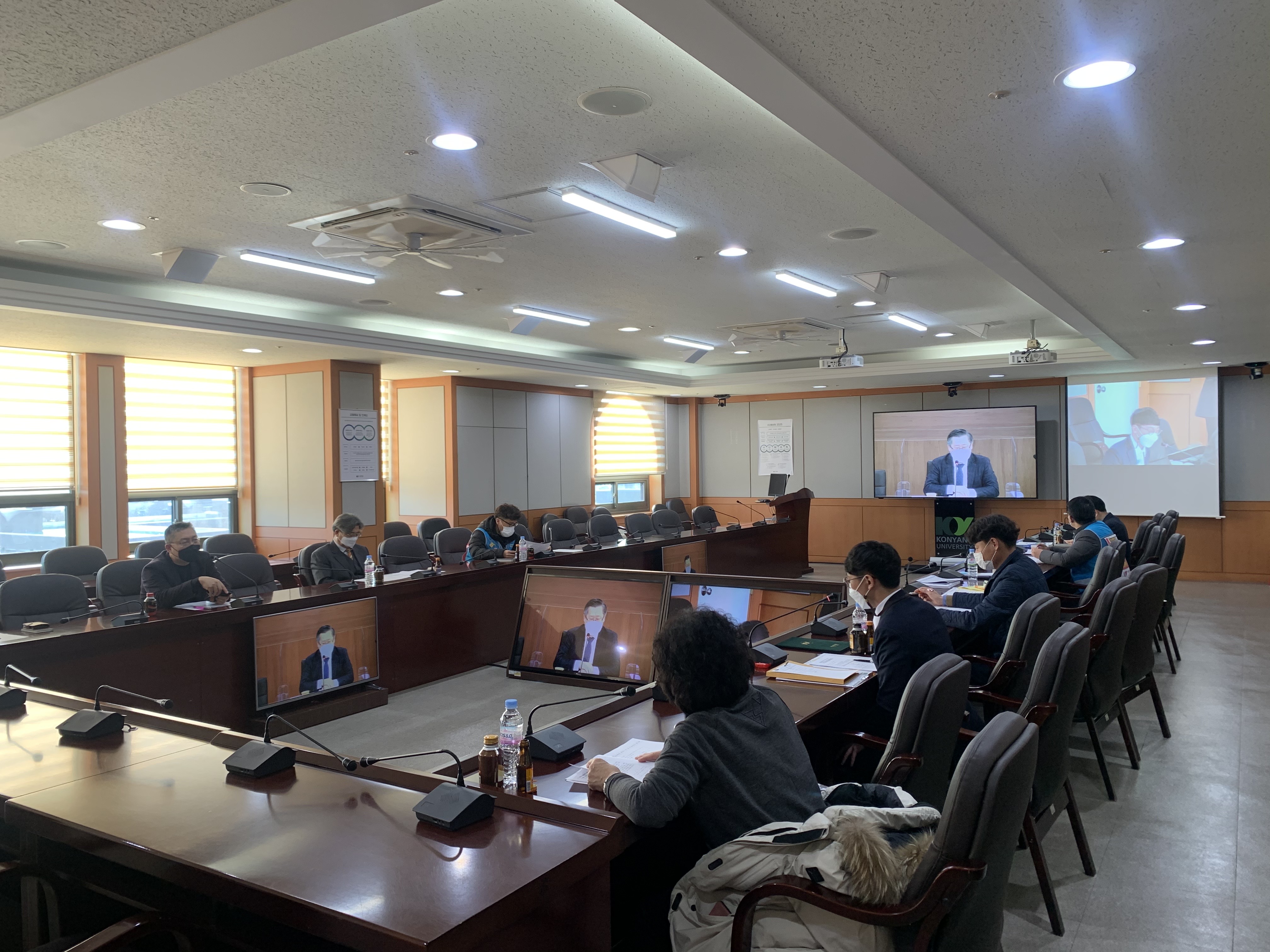 2020학년도 7차 대학평의원회 개최​